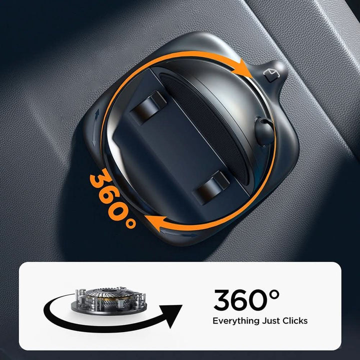 Universal-Autohalterung FlexiVIEW für Smartphones, flexibel und 360° drehbar für optimale Sicht. Silikon.