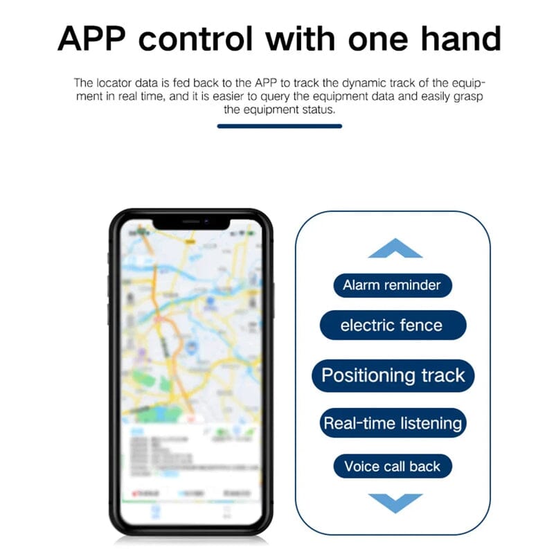 Überwachungsgerät: Magnetischer GPS-Tracker für ständige Echtzeitortung von Autos & Containern.
