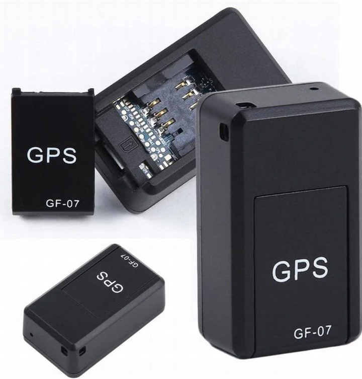 Mini GPS Tracker schwarz, magnetisch, zur verdeckten Fahrzeugortung & Diebstahlschutz.