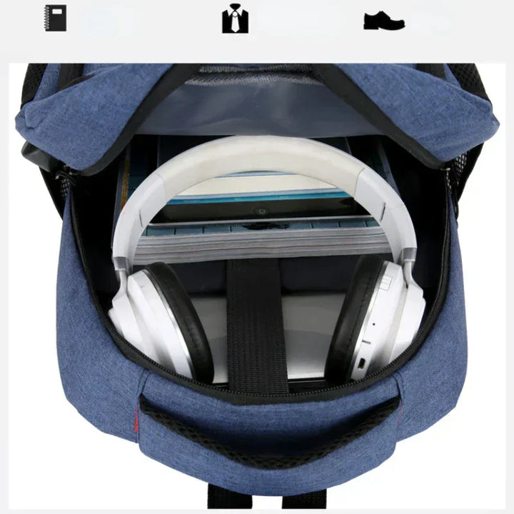 Vielseitiger wasserdichter Rucksack für Männer, ultraleicht, stilvoll, für Business & Freizeit.
