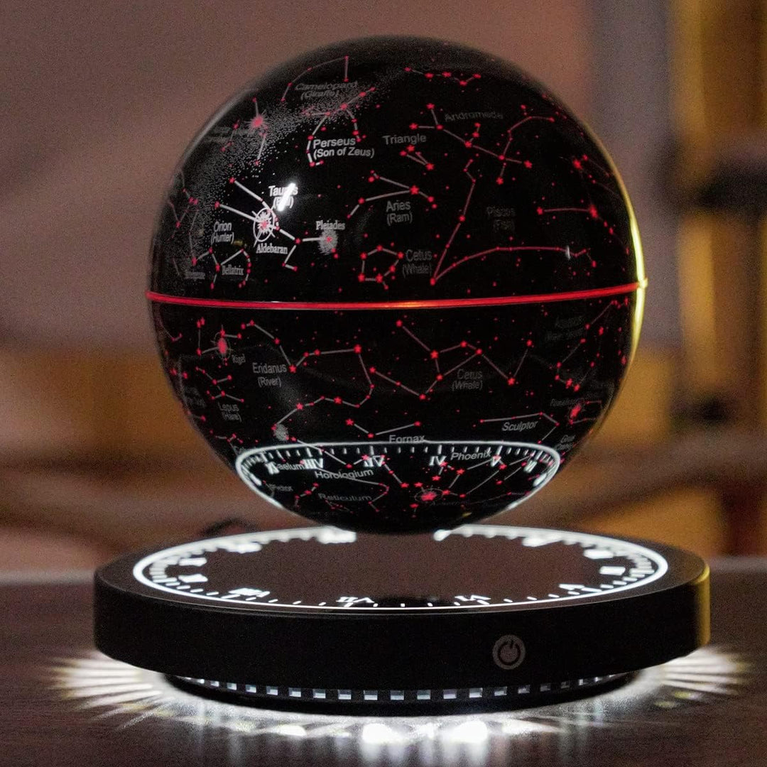 Magnetisch schwebende SkyOrbit Sternbild Lampe, ideale Geschenkidee für Astronomie-Liebhaber & moderne Beleuchtung.