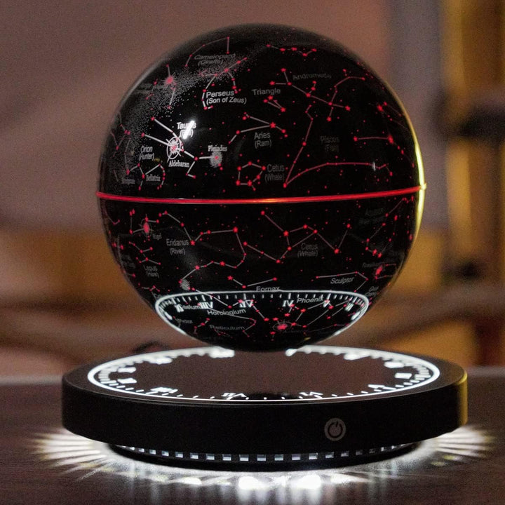 Magnetisch schwebende SkyOrbit Sternbild Lampe, ideale Geschenkidee für Astronomie-Liebhaber & moderne Beleuchtung.