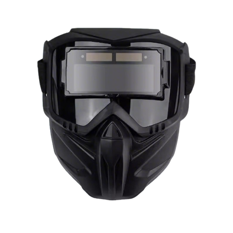 Profi Schweißhelm mit Echtfarben-Sicht und Augenschutz. Ideal für sichere und präzise Schweißarbeiten im Handwerk.