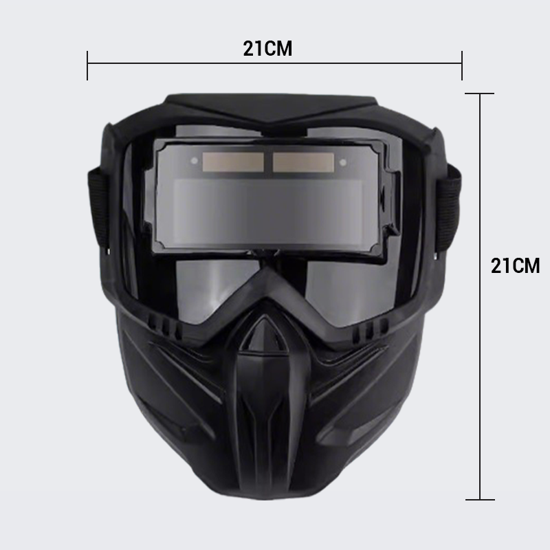 Hochwertiger Schweißschutzhelm mit True Color für unverfälschte Farbwiedergabe. Perfekt für präzise Schweißarbeiten.