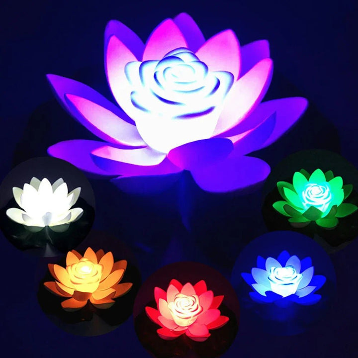 Wasserdichte LED-Schwimmlicht-Deko für Gartenteich & Ambiente. Perfekte Außenbeleuchtung.