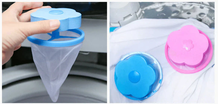 Keine Tierhaare mehr in der Wäsche: Effektiver schwimmender Haarfilter für die Waschmaschine.