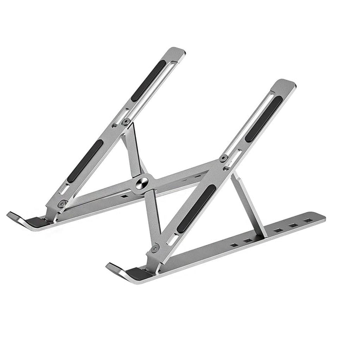 Robuster Laptopständer von SCITEC. Optimiert den Arbeitsplatz, reduziert Nackenbelastung im Büro.