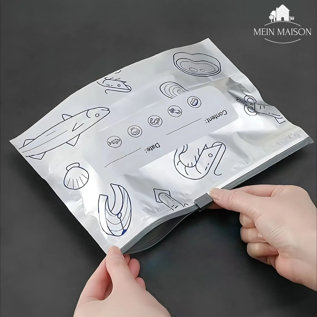 Küchenhelfer: Wiederverwendbare SealBag Pro Beutel für die organisierte & frische Lebensmittelaufbewahrung.