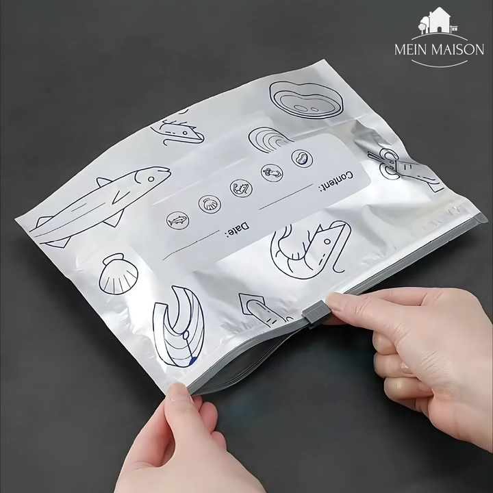 Küchenhelfer: Wiederverwendbare SealBag Pro Beutel für die organisierte & frische Lebensmittelaufbewahrung.