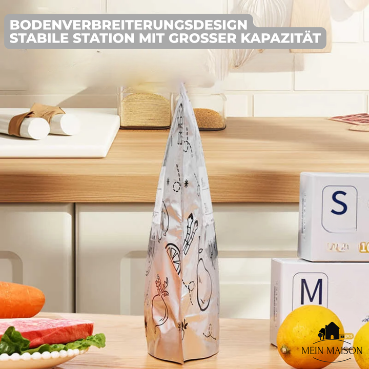 Lichtdichte und luftdichte Aufbewahrungsbeutel aus Aluminiumfolie schützen empfindliche Lebensmittel.