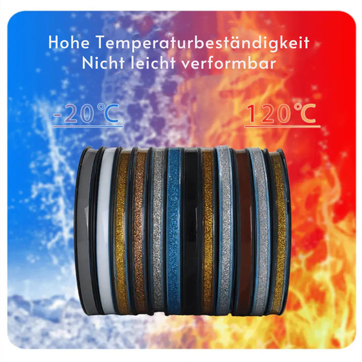 Wasserdichtes & schimmelresistentes Fugenband für Fliesen, perfekt zur dauerhaften Abdichtung in Feuchträumen.