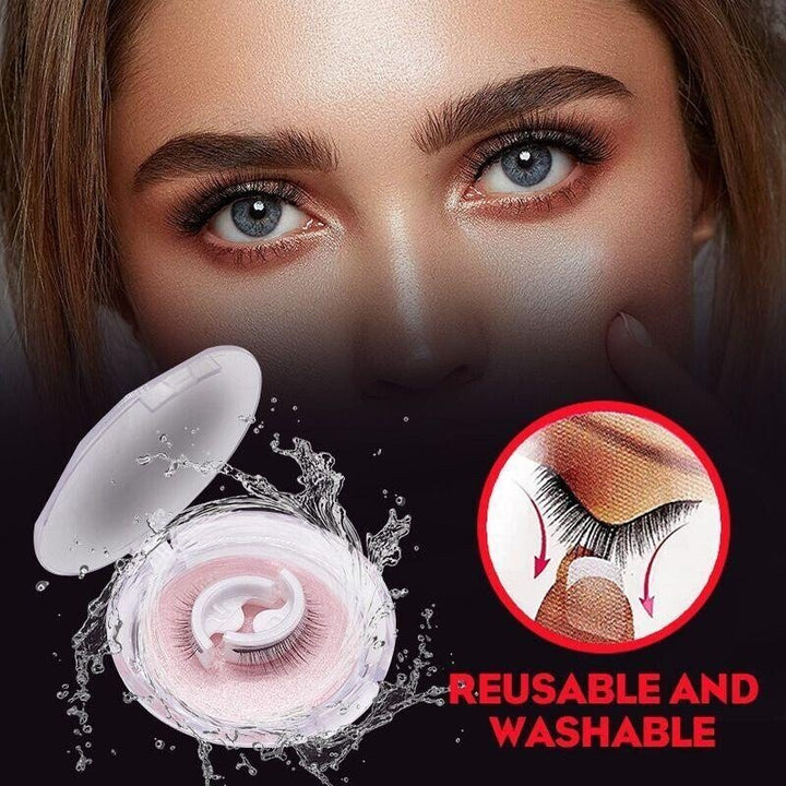 Dichte, lange selbstklebende Wimpern verleihen Ihren Augen einen natürlichen, ausdrucksstarken Look.