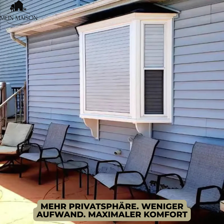 Transparente Fensterfolie mit Sichtschutz: Reduziert Blendung, bietet UV-Schutz & Privatsphäre.