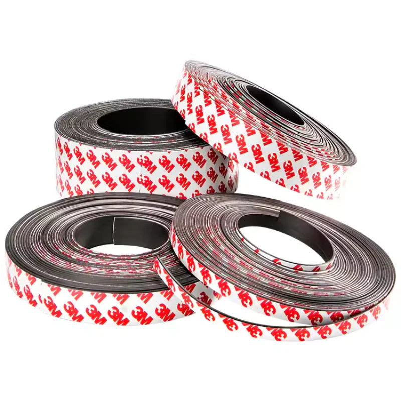 Selbstklebende, flexible Magnetbandrolle zur smarten Organisation & Ordnung in Zuhause, Küche & Werkstatt.