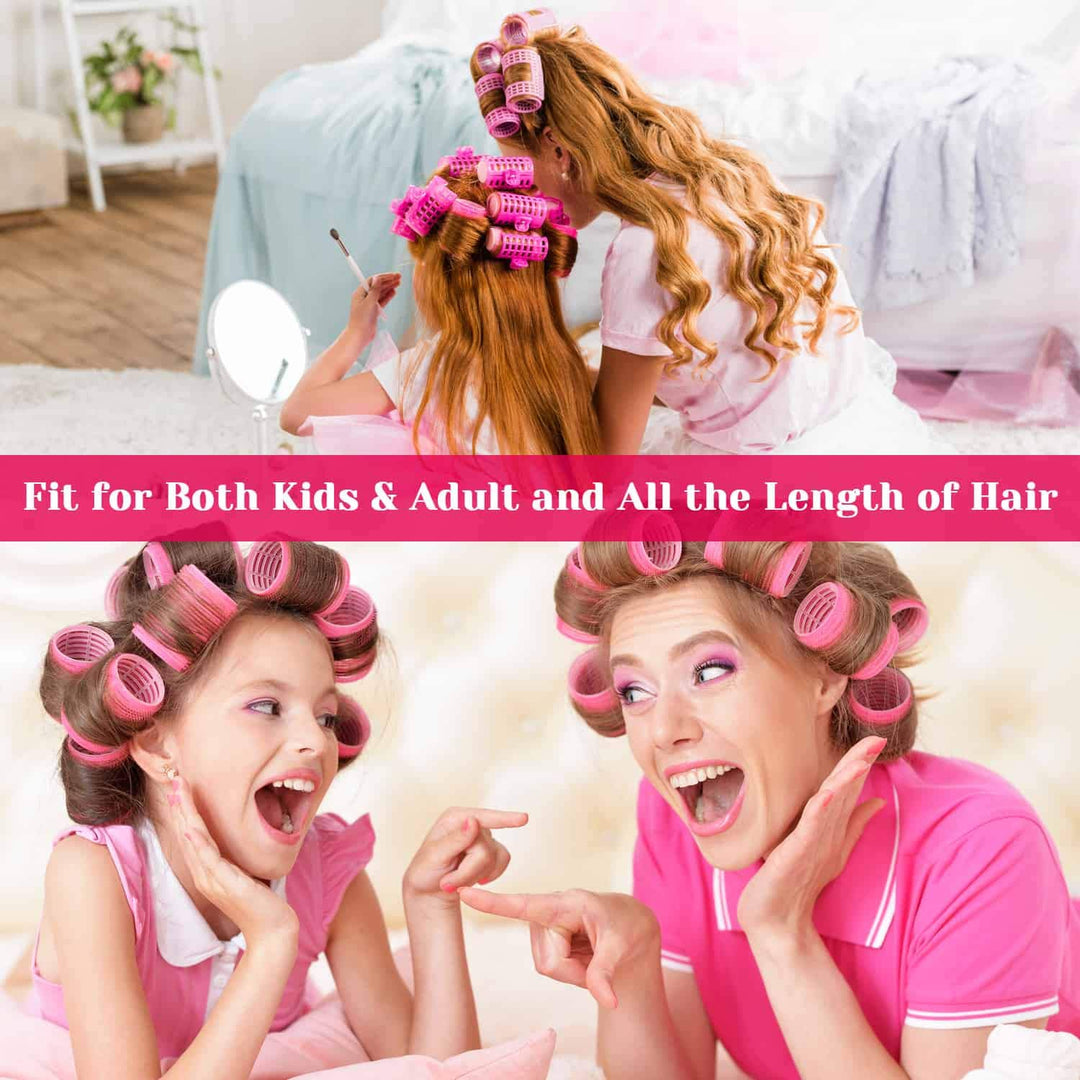 Hochwertige selbstklebende Lockenwickler für komfortables Haarstyling & schöne Locken.