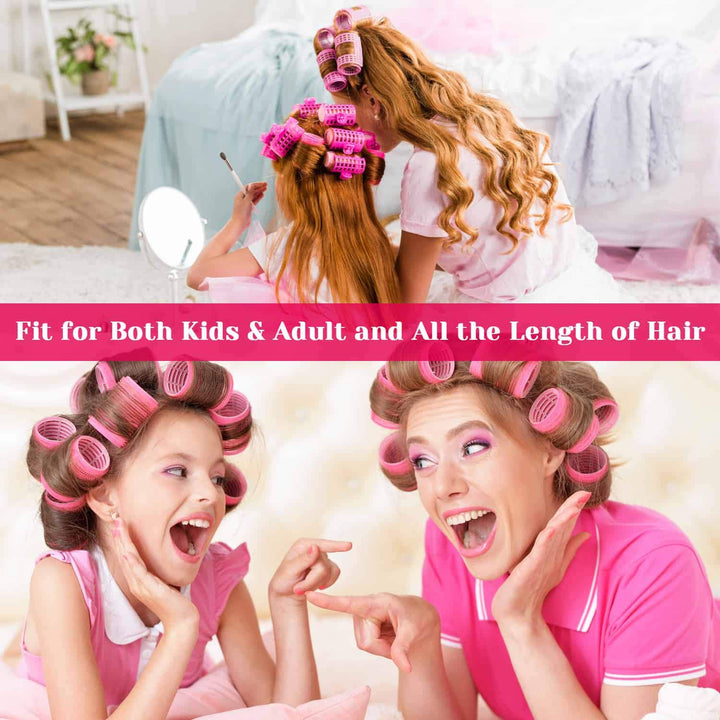 Hochwertige selbstklebende Lockenwickler für komfortables Haarstyling & schöne Locken.