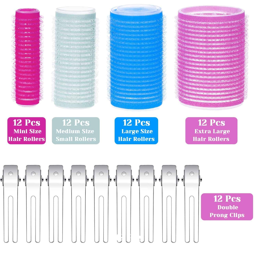 Selbstklebende Lockenwickler für alle Haartypen: einfache, perfekte Locken & schnelles Styling.