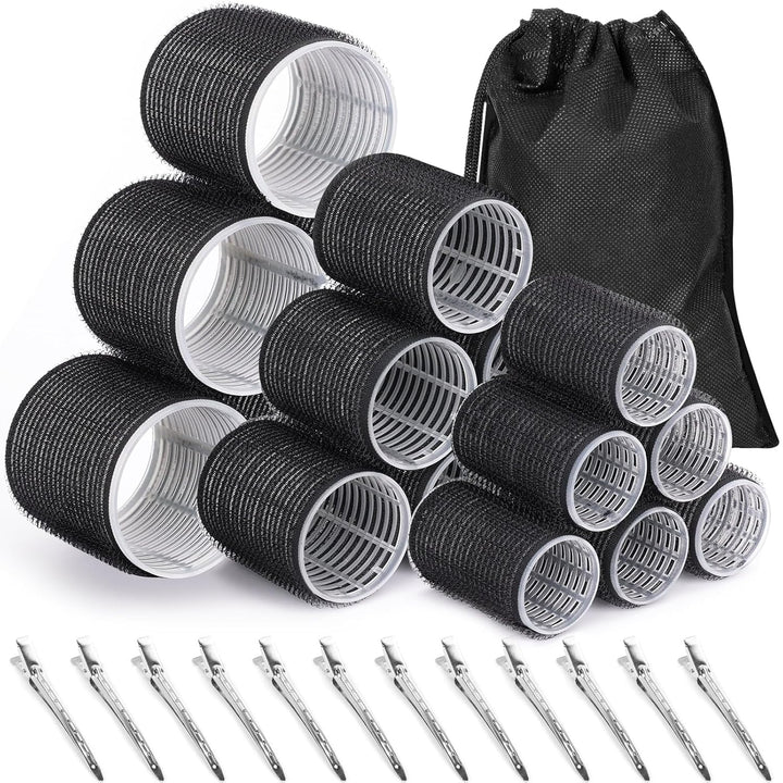 Selbstklebende Haarwickler für dauerhafte Locken ohne Clips – ideal für einfache Haarpflege.