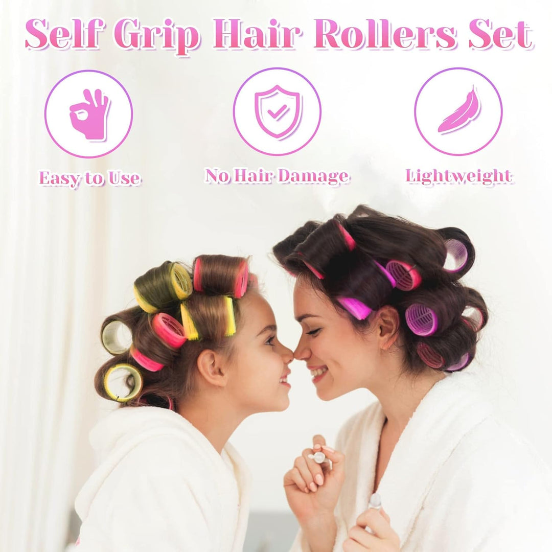 Schnellstyling-Zubehör: Selbstklebende Lockenwickler für einfache, dauerhafte Locken zu Hause.