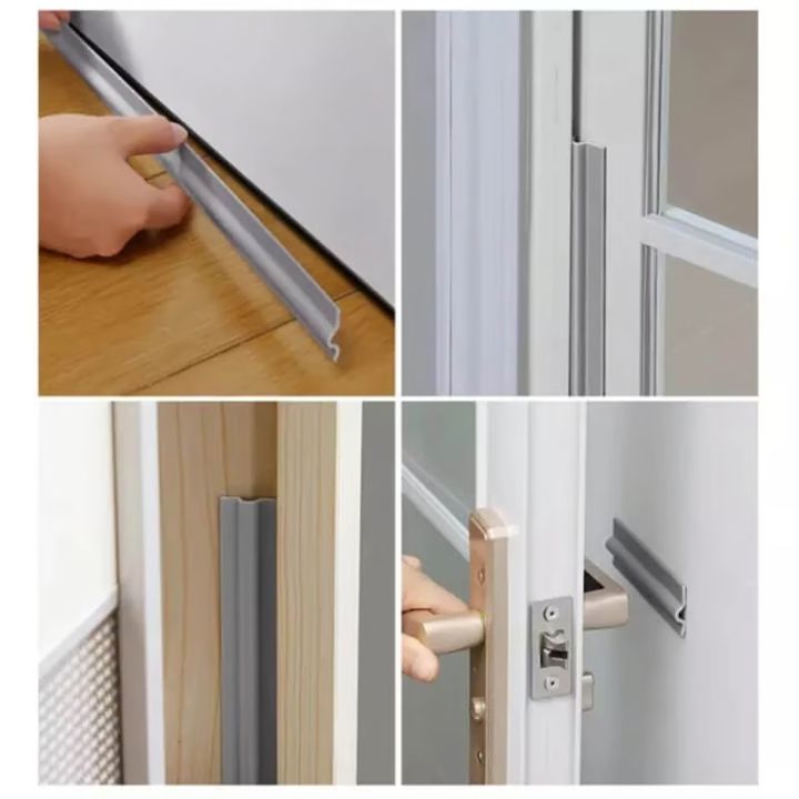 Selbstklebende Lärmschutz-Dichtung. Reduziert Geräusche, sorgt für mehr Ruhe & Wohnkomfort im Zuhause.