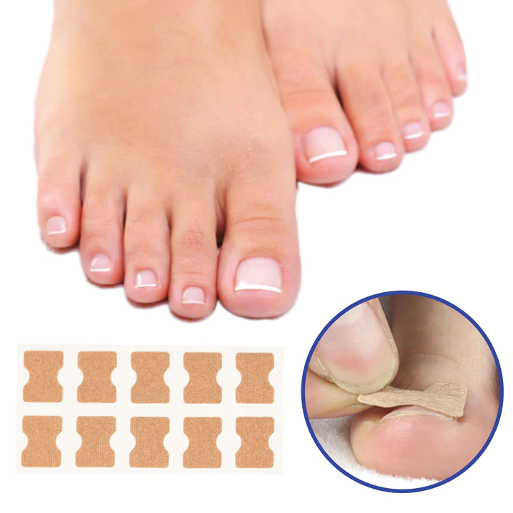Selbstklebende Zehennagel Korrektur-Pflaster für effektive Nagelkorrektur und gepflegte Zehennägel.