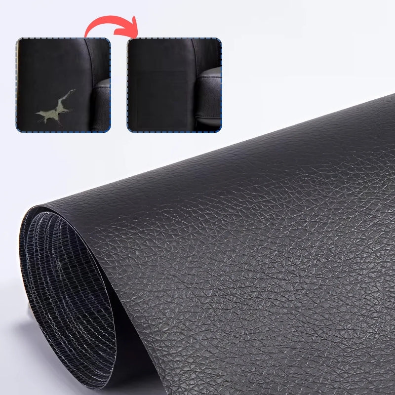 Selbstklebender Leder Reparaturflicken für Möbel, Sofa & Autositze. Perfekt für Rissreparatur und Kratzer.