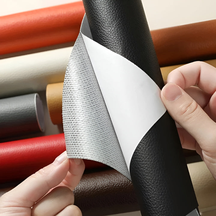 Praktischer Klebeflicken zur schnellen DIY-Reparatur von Rissen und Löchern an Möbeln und Taschen.