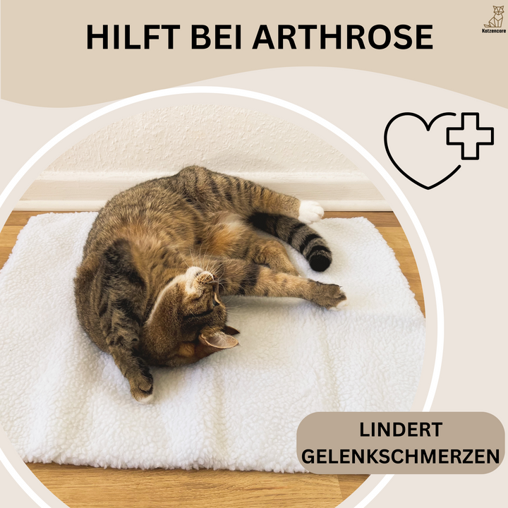 Die WarmPurr™ Katzenmatte bietet Ihrem Haustier eine kuschelige Wärmequelle für entspannte Stunden.