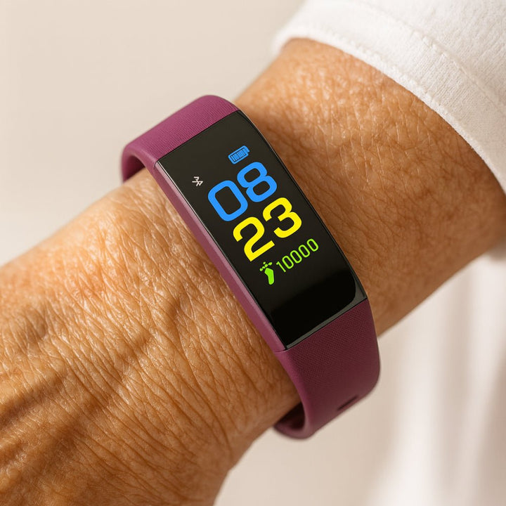 Senioren Smartwatch mit SOS-Notruf-Funktion: Schnelle Hilfe auf Knopfdruck bei Notfällen.
