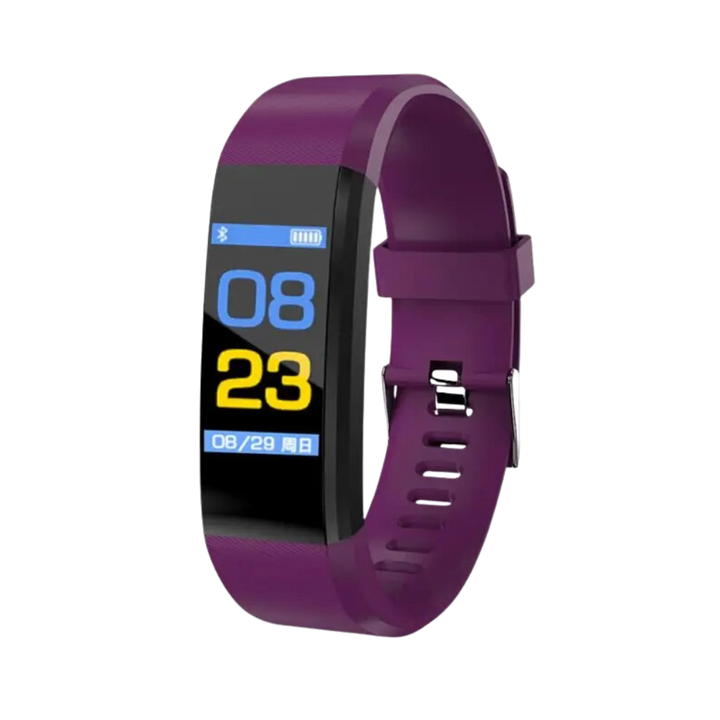 Senioren-Smartwatch: Herzfrequenz-, Blutdruck-, Schrittzähler & Schlaftracker in einem Gerät.