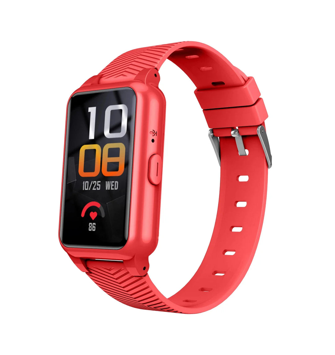 Senioren Smartwatch als Alltagshelfer: gesundheitsüberwachend mit Sturzdetektion und GPS-Ortung für Sicherheit.