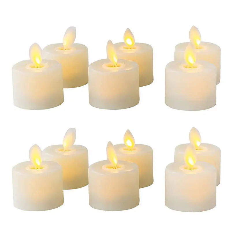Stilvolle LED Kerzen Sets für Hochzeiten & Events, schaffen romantisches Lichtambiente und sichere Dekoration.