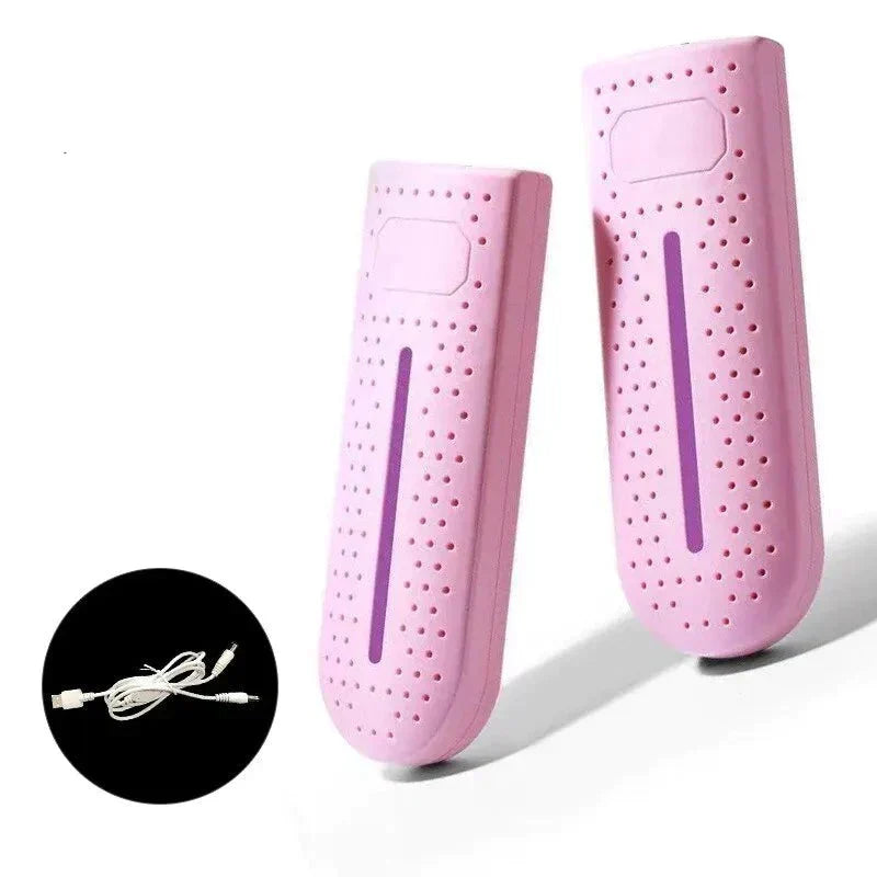Kompakter UV-Schuhtrockner zur Sterilisation und Trocknung von Sneakern.