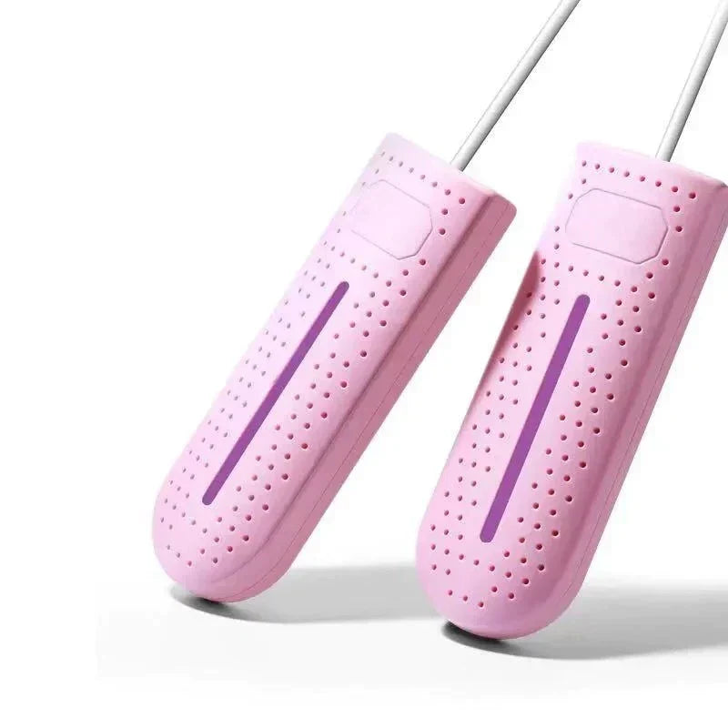 Elektrischer Trockner mit UV-Licht, ideal für feuchte oder verschwitzte Schuhe.