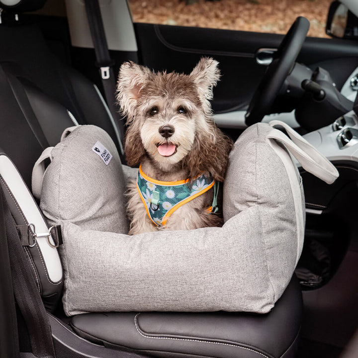 Sicheres Hunde-Autositzbett für entspannte & komfortable Autofahrten mit Ihrem Haustier.