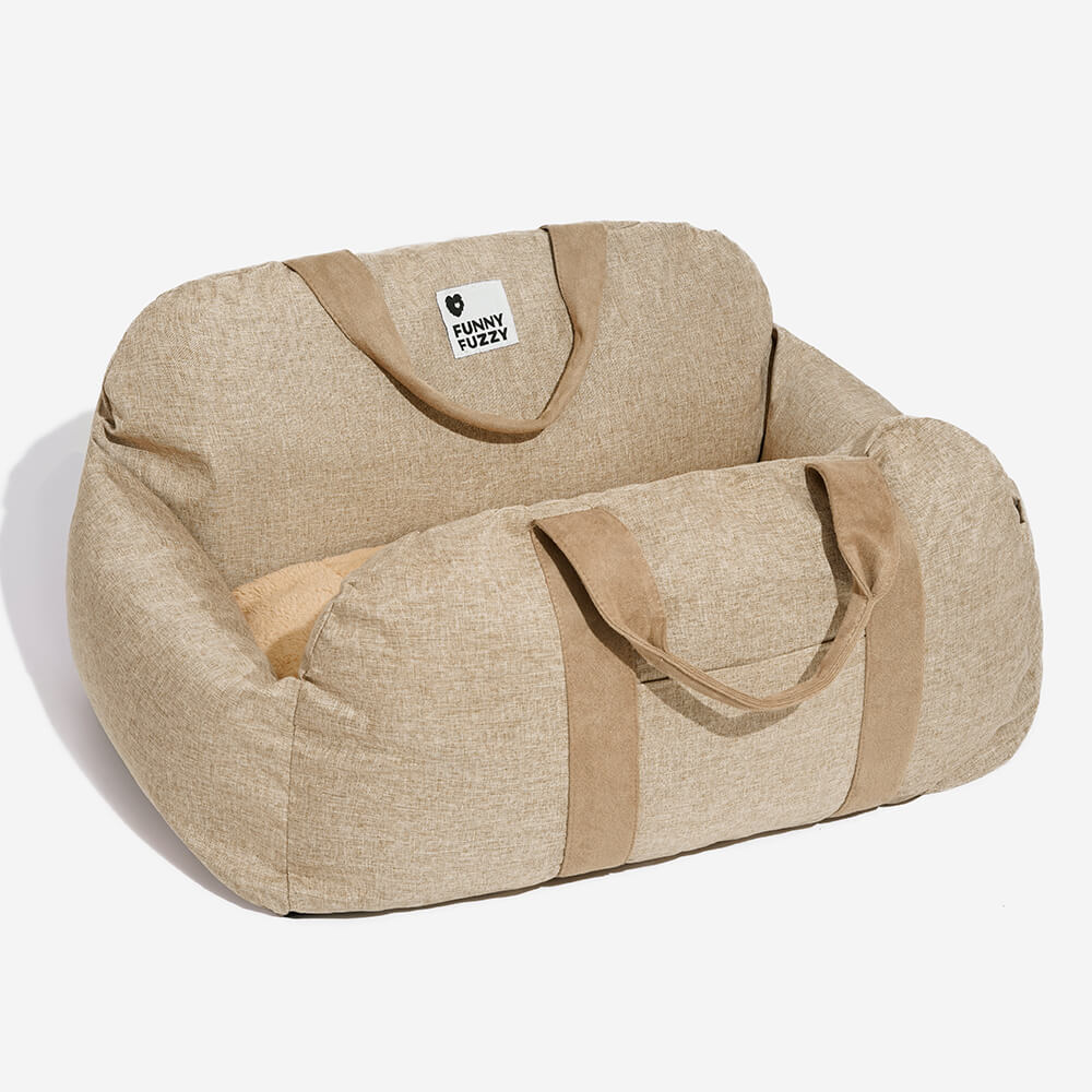 Modernes Design Hunde-Autositzbett, praktisch, sicher & leicht zu reinigen, wasserdicht.