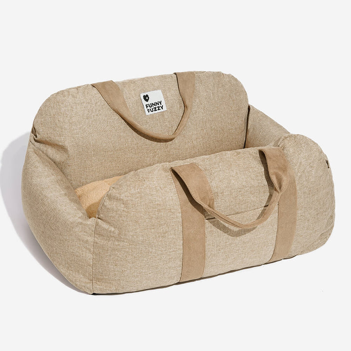 Modernes Design Hunde-Autositzbett, praktisch, sicher & leicht zu reinigen, wasserdicht.