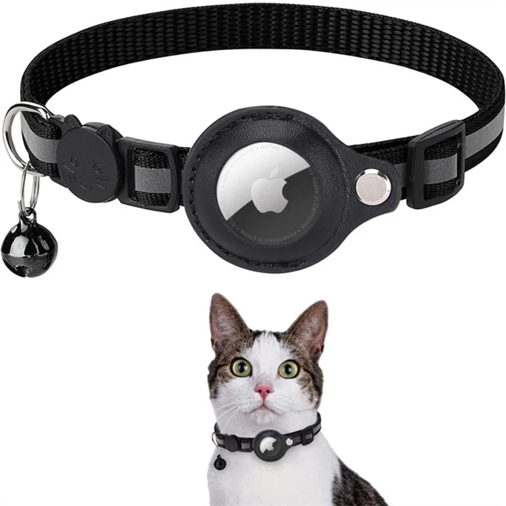 Verstellbares Katzenhalsband, ideal für Abenteuer. Mit Sicherheitsverschluss, leichtem Material & Komfort.