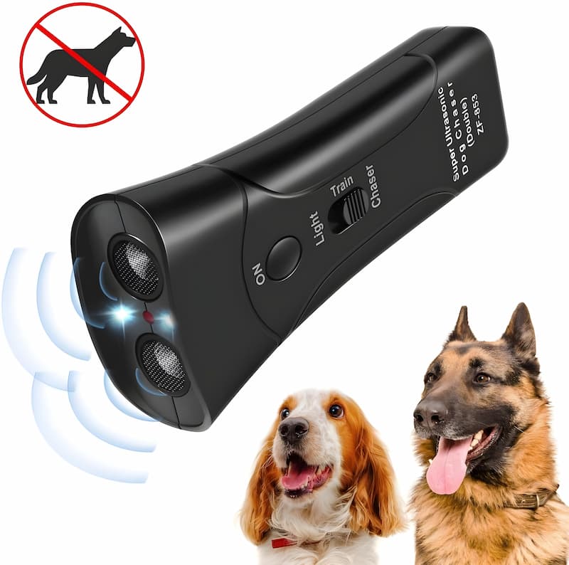 SilentPaw Ultraschall-Trainingsgerät für Hunde & Katzen zur effektiven Verhaltenskorrektur und Antibell-Training.