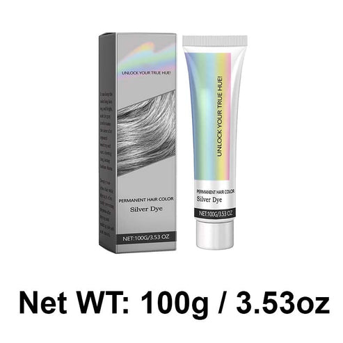 Hochwertige SilverLuxe permanente Haarfarbe, speziell für kühles Silbergrau & Aschgrau.
