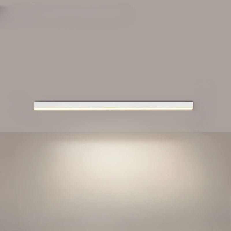 Dimmbare skandinavische LED-Deckenlampe aus Aluminium & Acryl, energieeffizient & modern.