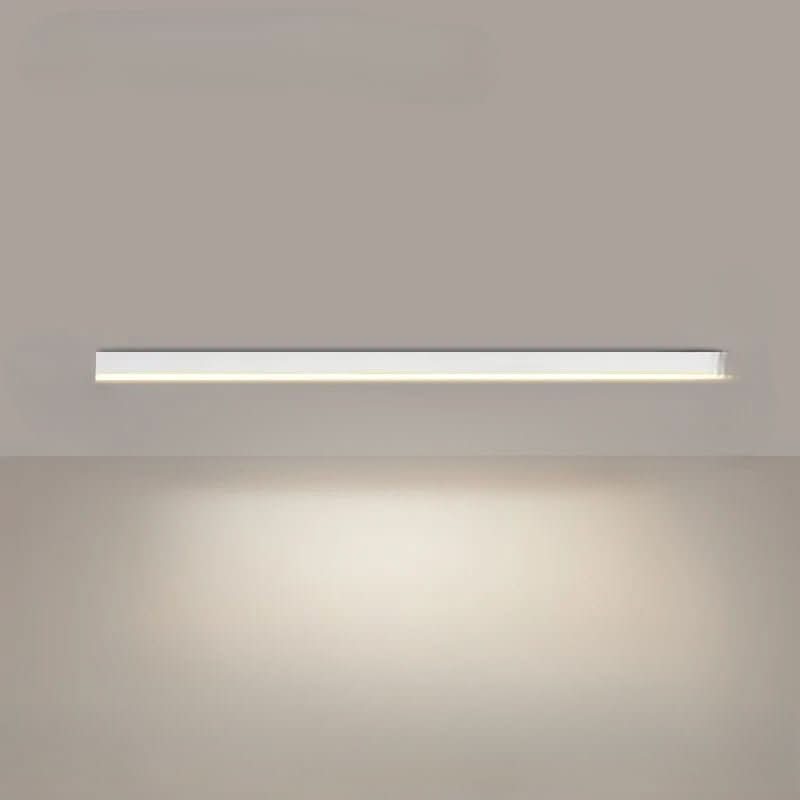 Energieeffiziente LED-Deckenleuchte, minimalistisches Design, skandinavisch, Aluminium & Acryl.