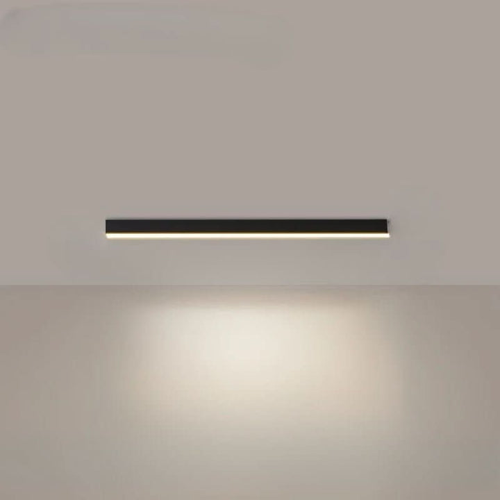 Skandinavische LED-Deckenlampe, flaches Design, minimalistisch, dimmbar, Aluminium für moderne Ästhetik.
