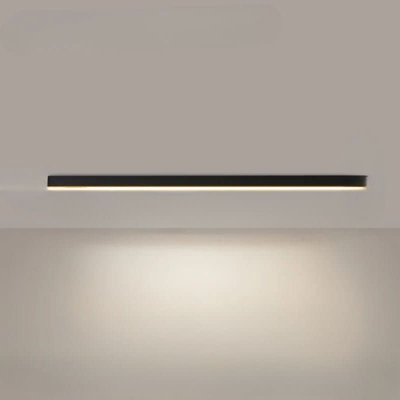 Funktionale LED-Büro-Deckenlampe, skandinavisch, minimalistisch, dimmbar, schafft optimales Arbeitslicht.