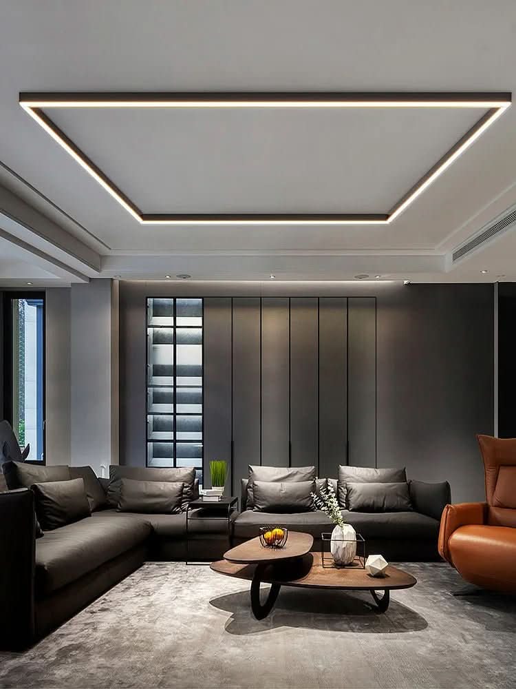 Helle skandinavische LED-Deckenlampe, ideal für Esszimmer, Schlafzimmer, Flur, energieeffizient.