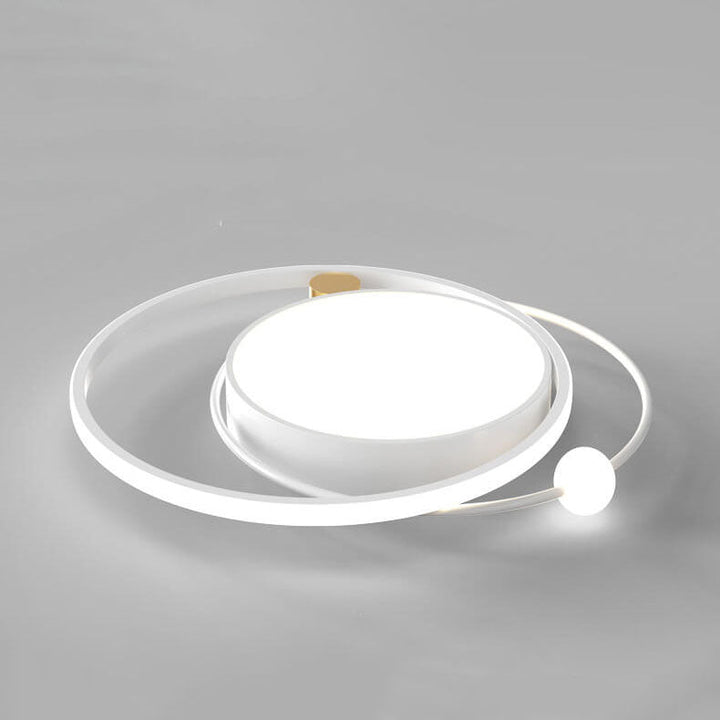 Zeitloses Design LED Deckenlampe, energieeffizient, ideal für Schlafzimmer Beleuchtung.