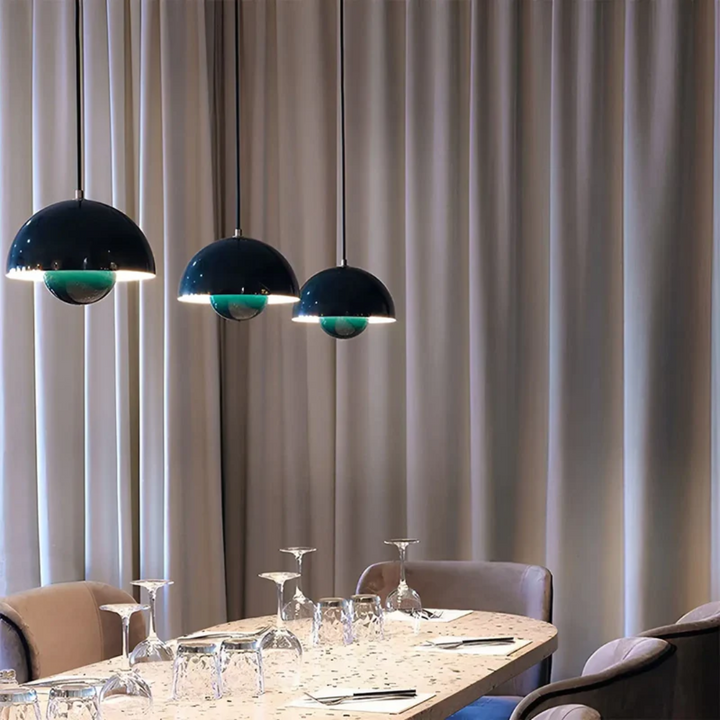 Designlampe skandinavisch, LED-Hängeleuchte, passt perfekt in jede Wohnung.