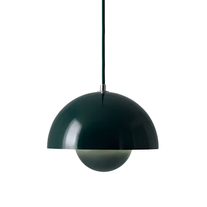 Elegante LED-Pendelleuchte im skandinavischen Design für stilvolle Innenbeleuchtung.