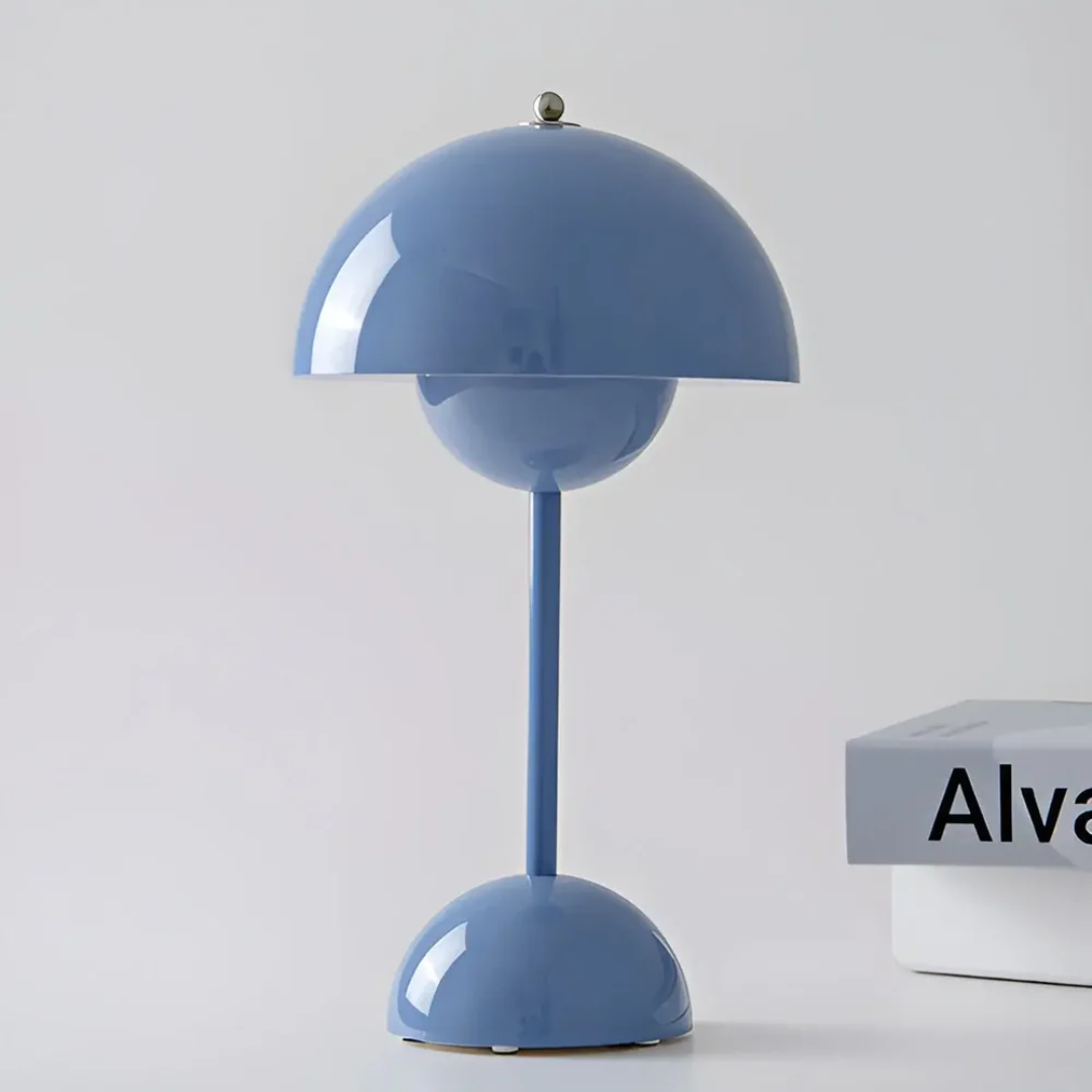 Akku-Tischlampe: kabellose LED-Leuchte, dimmbar, skandinavisches Design für Ihr Zuhause.