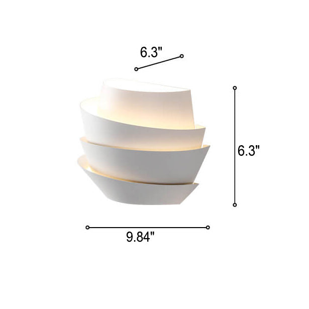 Minimalistische Eisen-Wandleuchte im skandinavischen Design, 2 Lichtpunkte.